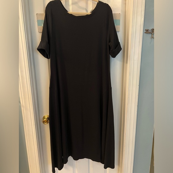 Lauren Ralph Lauren Black Dress Munzie Sz 2X - Picture 5 of 10